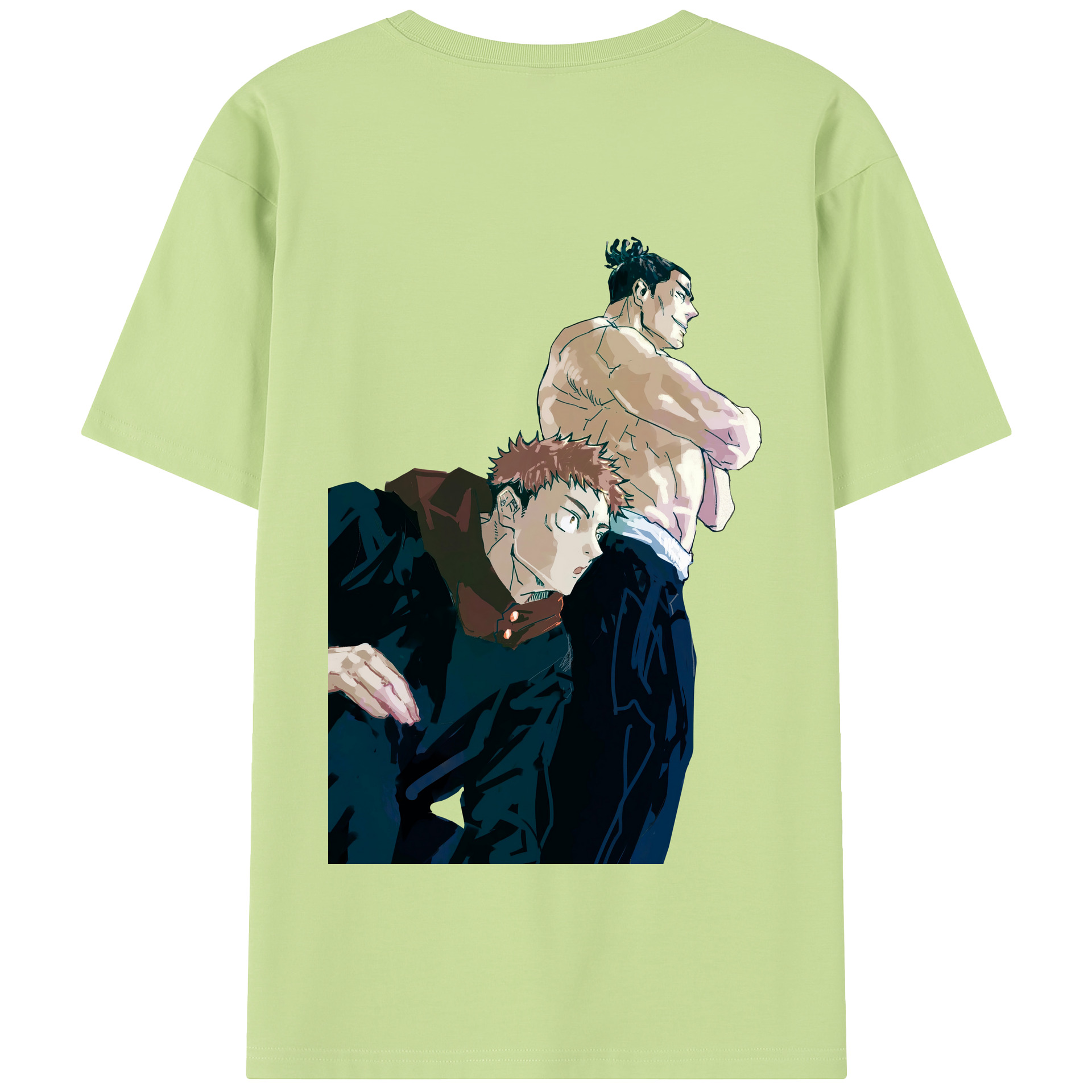 （画像用） 呪術廻戦 Jujutsu Kaisen 綿100％半袖Tシャツ（背面プリント）